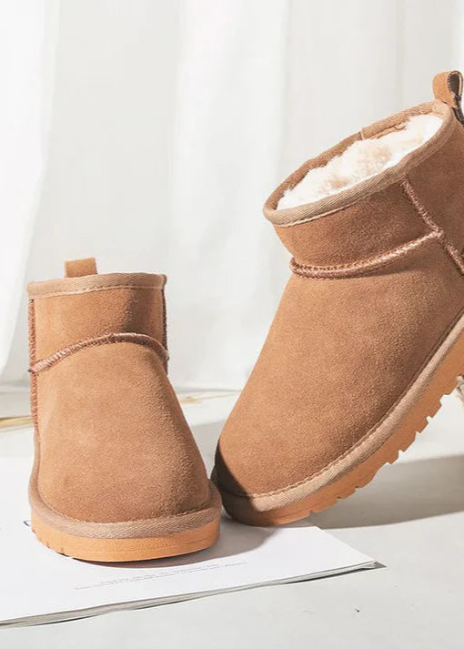 Tess - Mini bottes avec doublure en laine de mouton